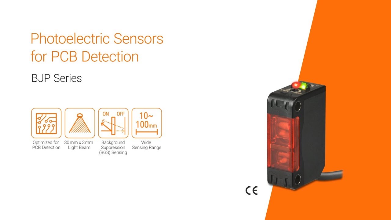 Autonics : Photoelectric Sensors for PCB Detection BJP Series