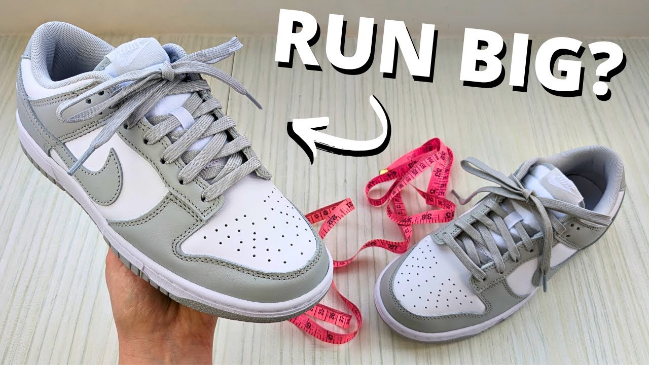 NIKE DUNK SIZING GUIDE (Do Nike DUNKS Run Big Or Small?)