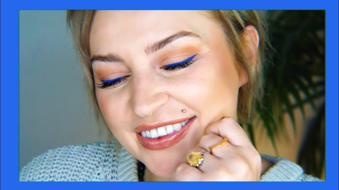 🔴 GRWM NIEBIESKA KRESKA EYELINEREM + OKROPNE WŁOSY // The Pink Rook