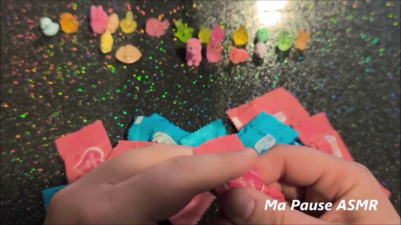 N° 88 - 💝 ASMR Visuel | Unboxing de petites figurines toutes mignonnes – Spécial Saint-Valentin 🎀💕