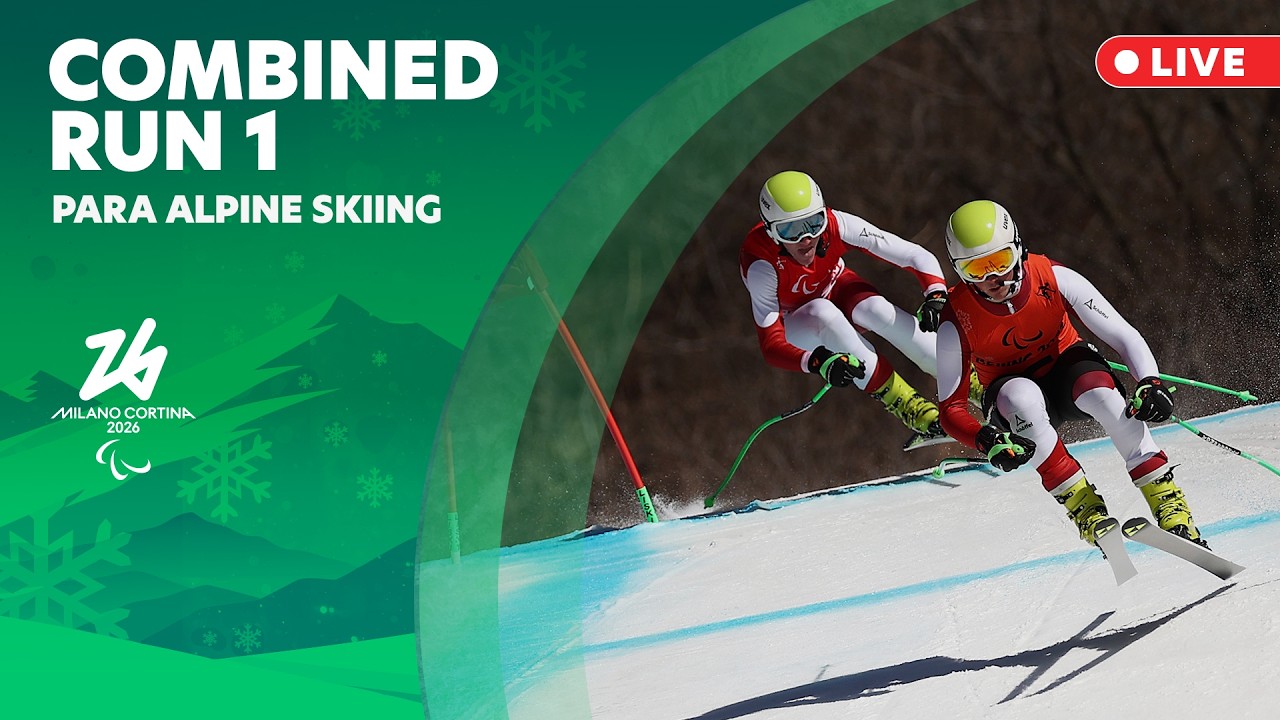 Para Alpine Skiing 🎿 &ndash; Women&rsquo;s & Men&rsquo;s Alpine Combined &ndash; Run 1 | 10 Mar | Milano Cortina 2026