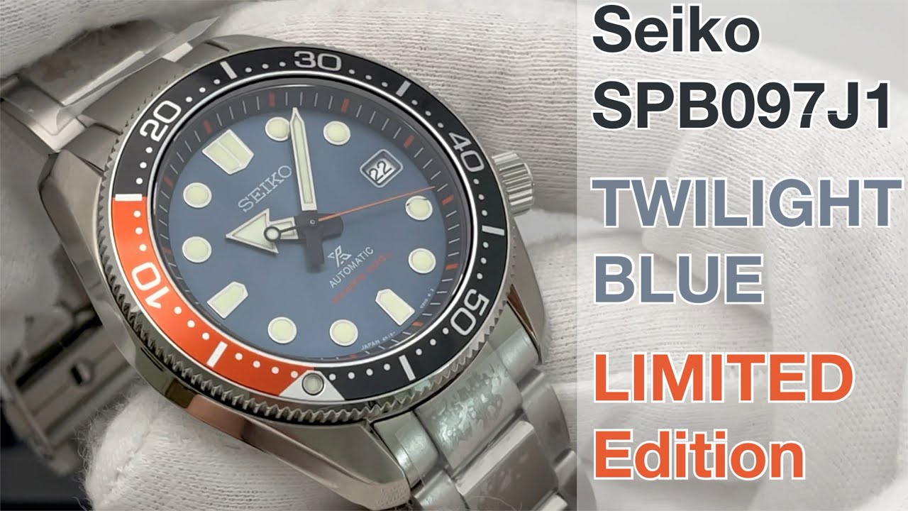 Seiko Twilight Blue Prospex SPB097J1