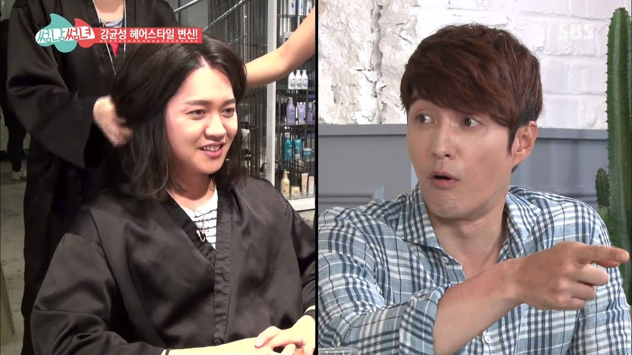 강균성, 채정안 손길로 탄생한 '우피골드버그'헤어..'폭소' @썸남썸녀 20150721