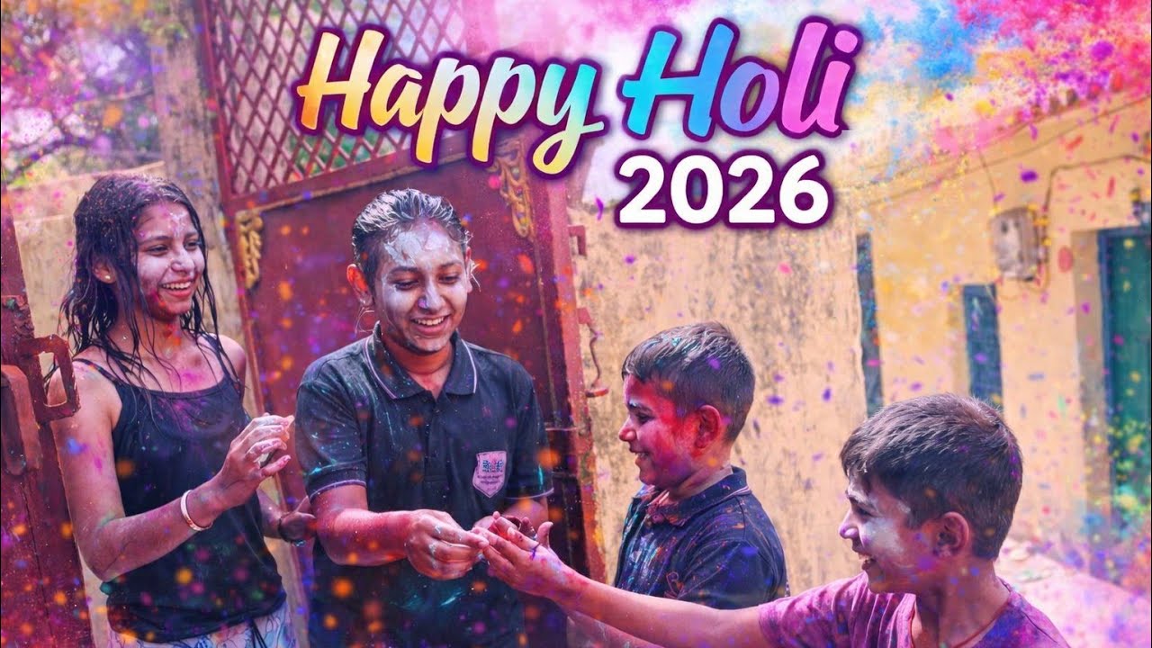 होली का नाम पर भूत बना दिए || Happy Holi 🫟