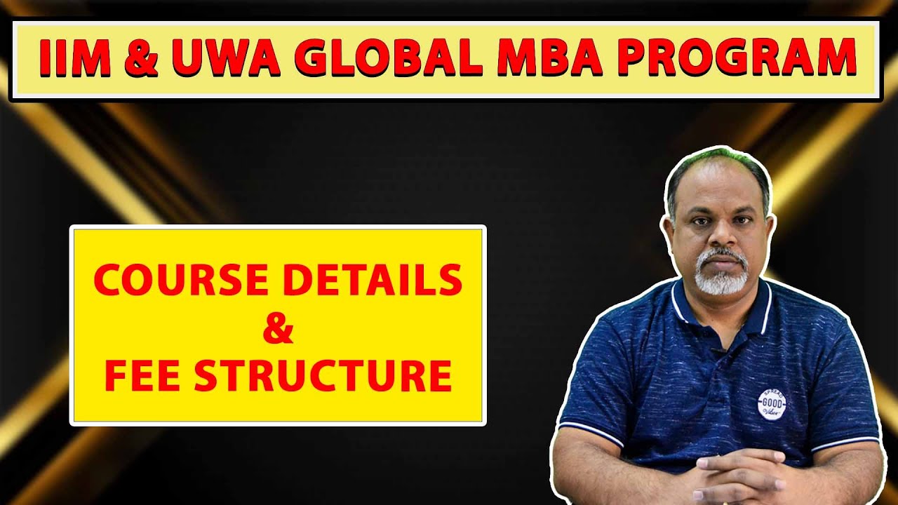 IIM & UWA Global MBA Program | Full Detailed Video 2023 | #iim #uwa