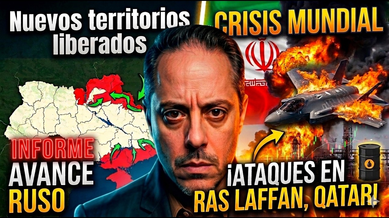 OFENSIVA RUSA DE PRIMAVERA 2 PUEBLOS LIBERADOS/ CRISIS MUNDIAL ATAQUES A REFINERIAS ✈ F-35 DERRIBADO