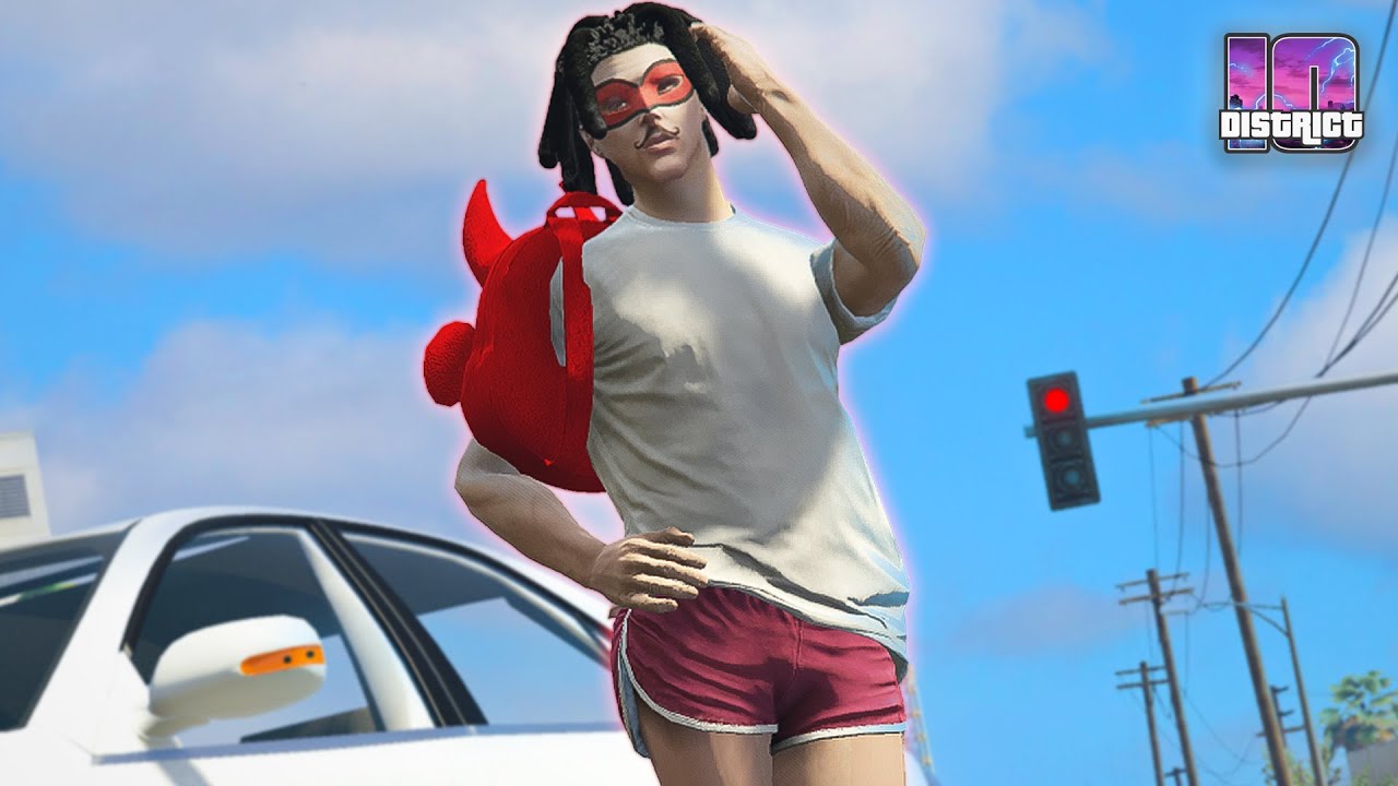 I Joined Fanum’s GTA RP Server as the RIZZLER ( D10 )