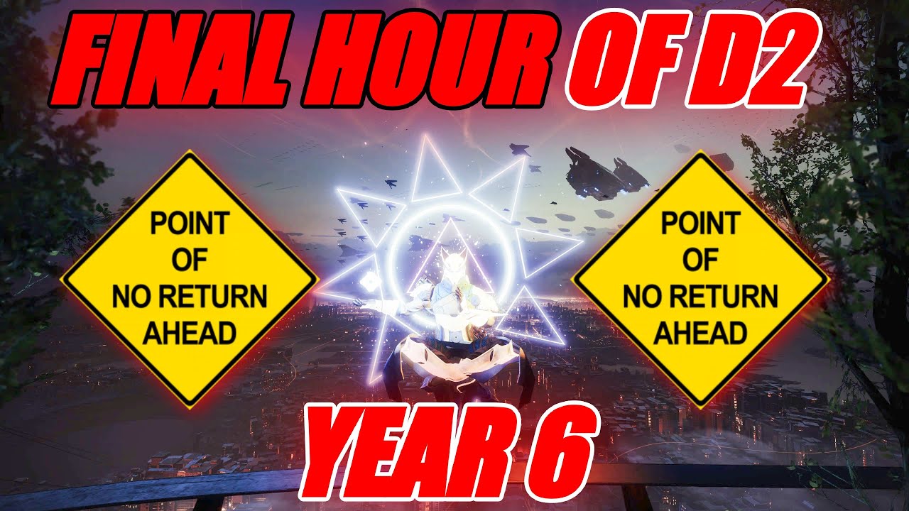 The FINAL Hour Of Year 6 Destiny 2 - The Point Of No RETURN - Final Shape Prep That I Casually Did