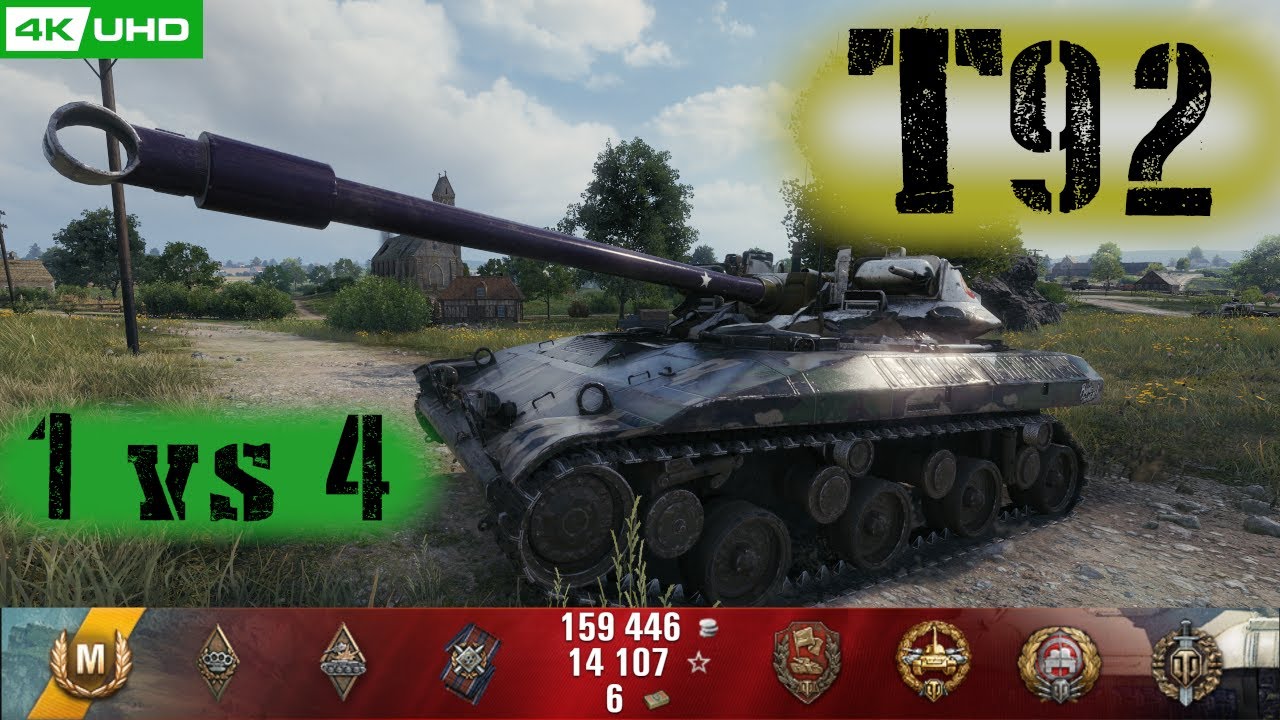 World of Tanks T92 Replay - 7 Kills 6.4K DMG(Patch 1.6.0)