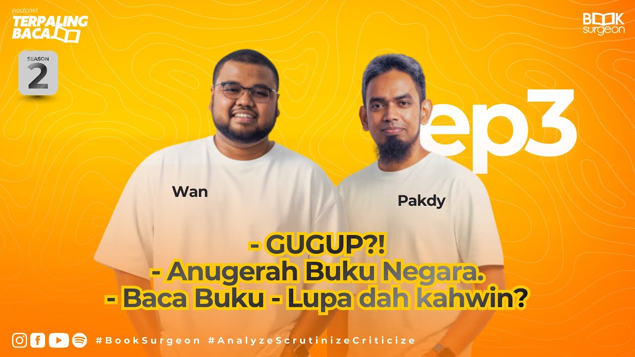 Anugerah Buku Negara fishy? - Baca buku, lupa isteri? - Gugup dengan Tun M.