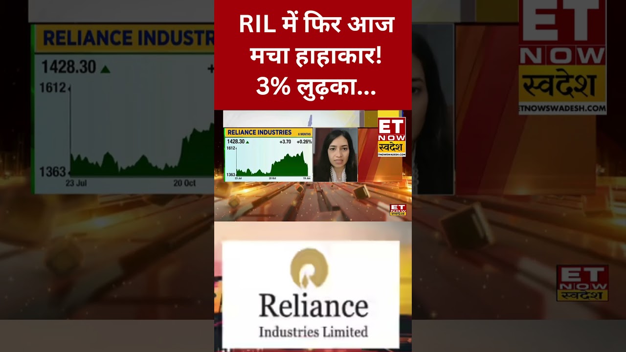 Reliance Share Price : RIL में तेज गिरावट के बाद क्या करें ? #shorts #stockmarketnews #reliance