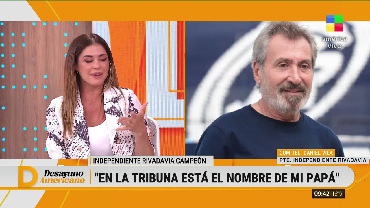 ⚽️ INDEPENDIENTE RIVADAVIA CAMPEÓN | DANIEL VILA: 