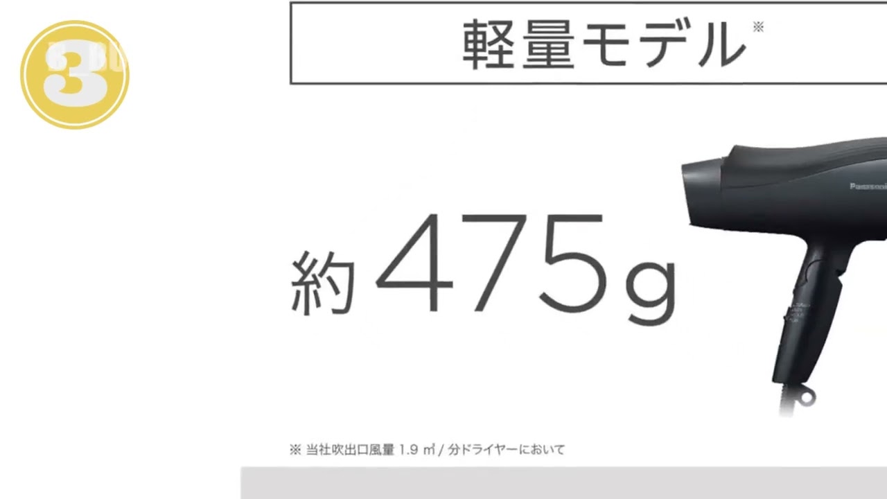 トップ5 最も購入された ヘアドライヤー 2024年