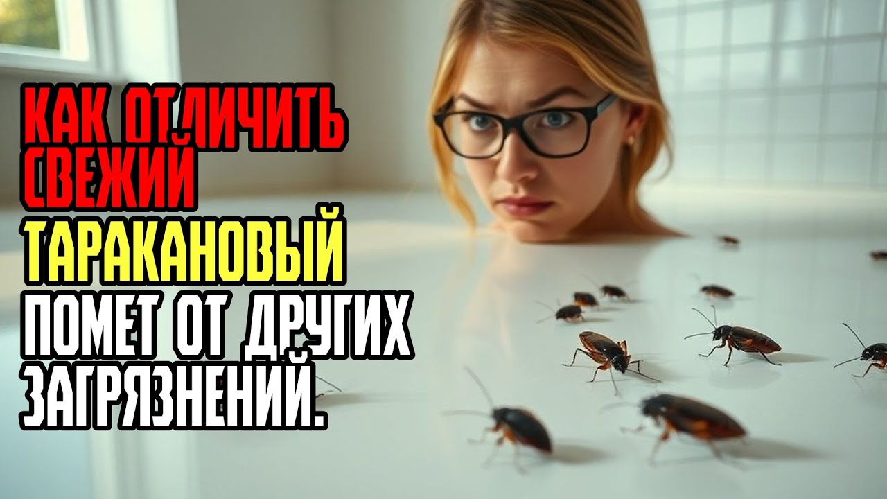КАК ОТЛИЧИТЬ СВЕЖИЙ ТАРАКАНОВЫЙ ПОМЕТ ОТ ДРУГИХ ЗАГРЯЗНЕНИЙ
