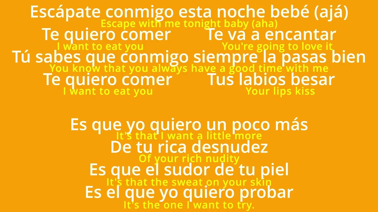Escapate Conmigo - Wisin y Ozuna