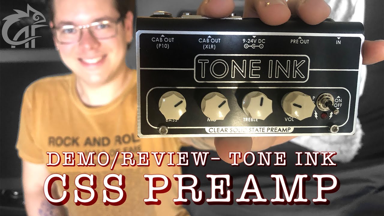 TONE INK CLEAR SOLID STATE PREAMP | Andy Ferreira