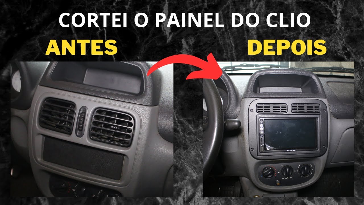 Instalando Multimídia 7 polegadas Renault Clio 2