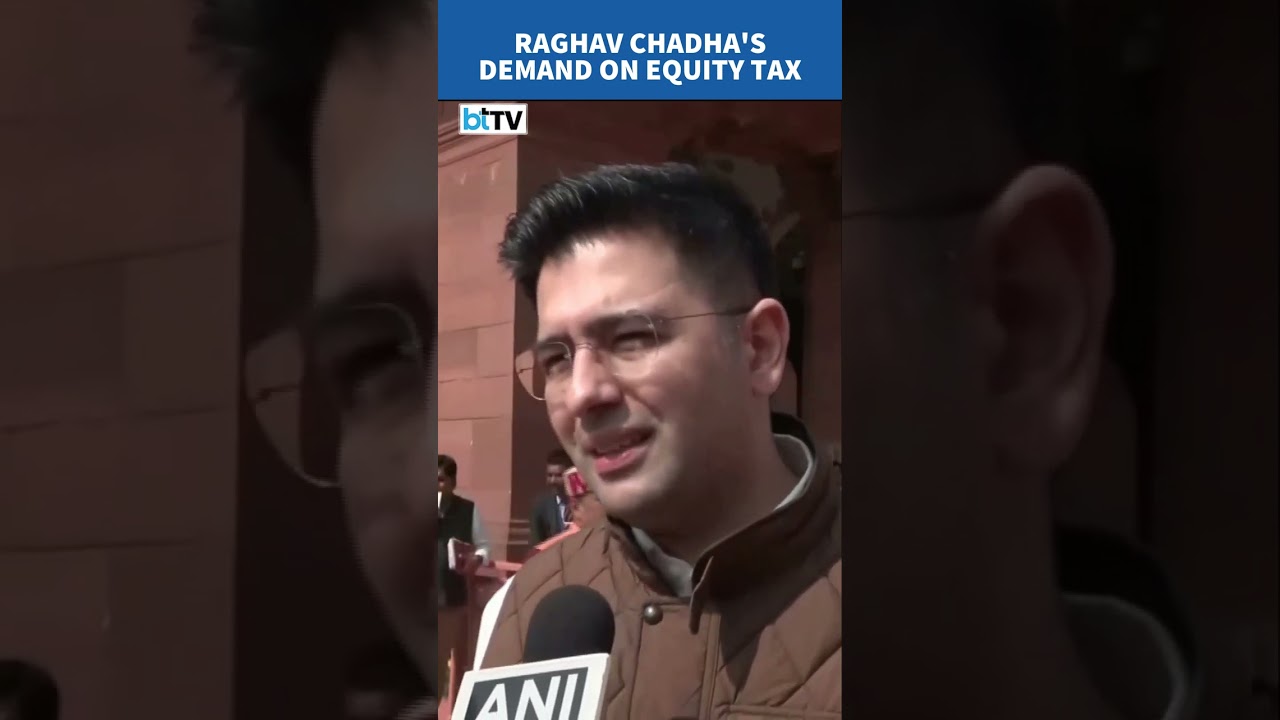 AAP MP Raghav Chadha Calls For Tax Relief For Equity Investors: Here's What He Said