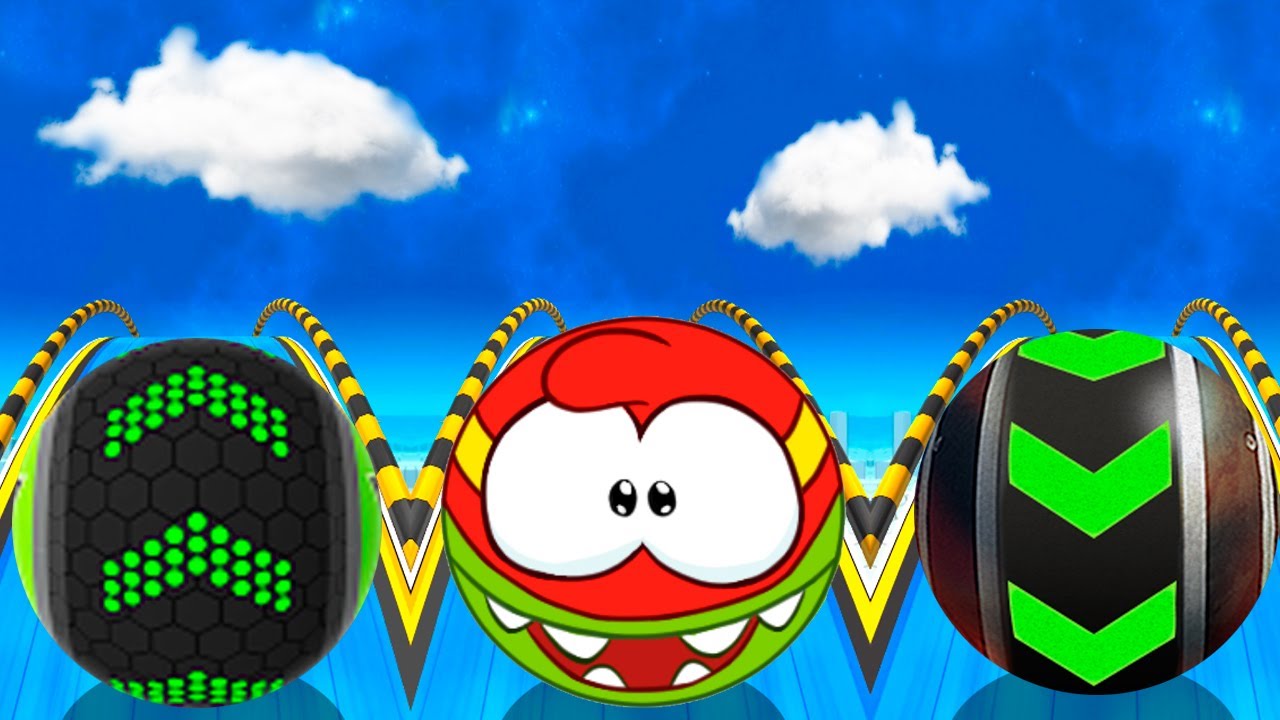 Going Balls vs Om Nom Run vs Sky Rolling Balls