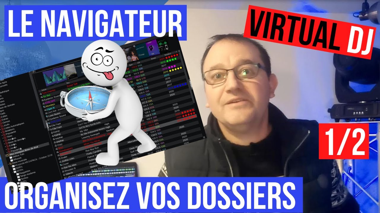 Organiser vos musiques et playlists dans Virtual Dj ! Part 1
