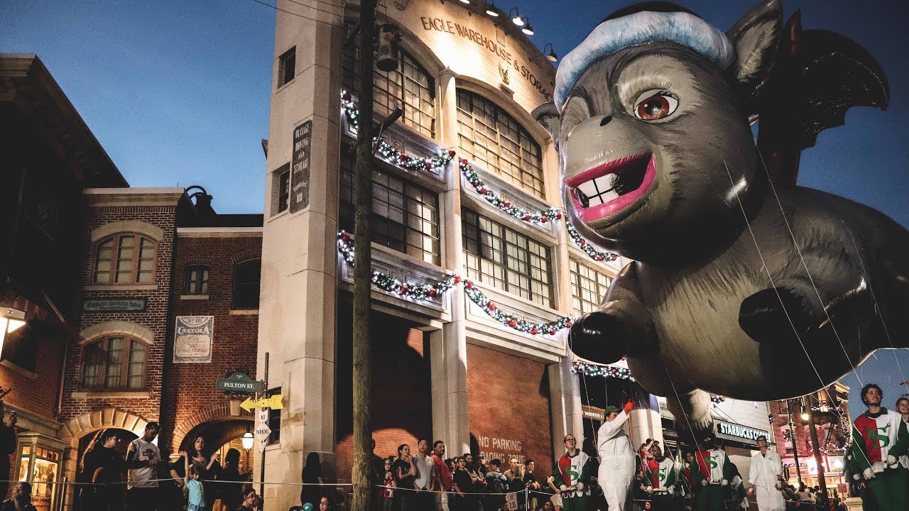 Harry Potter Christmas at Universal and Macys Holiday Parade