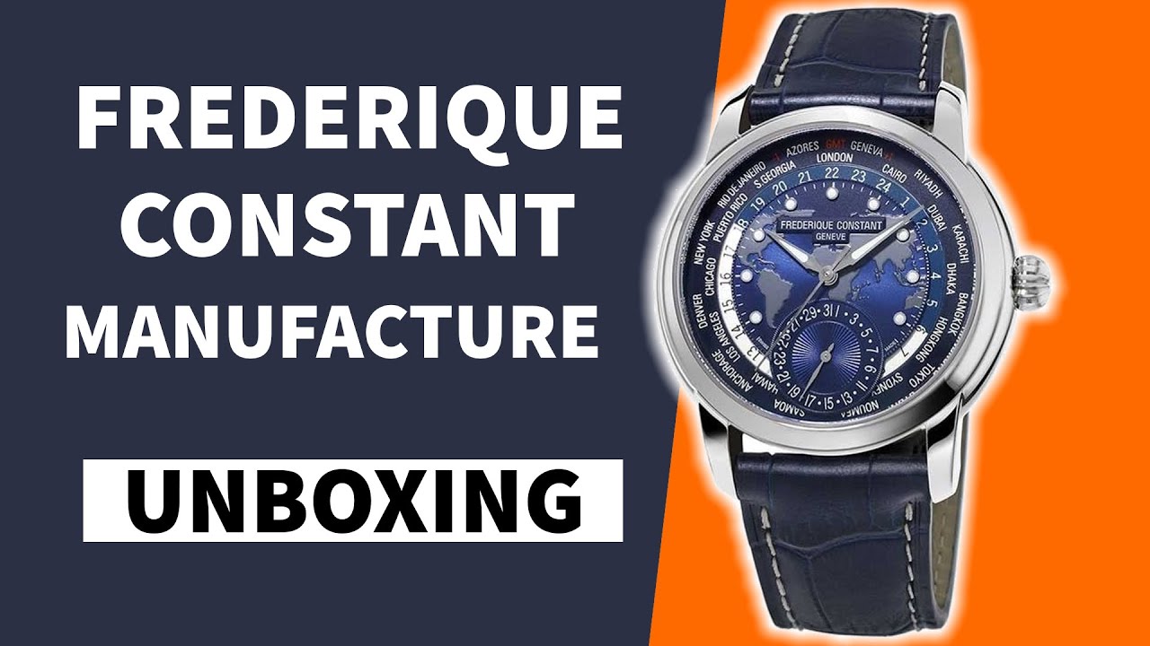 Frederique Constant Manufacture FC-718NWM4H6 Unboxing
