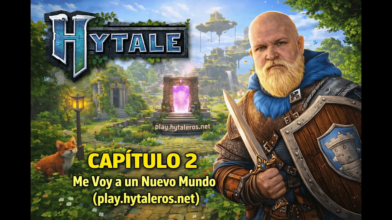 HYTALE | Capítulo 2 🚀 Me Voy a un Nuevo Mundo (play.hytaleros.net)Soy Mudo