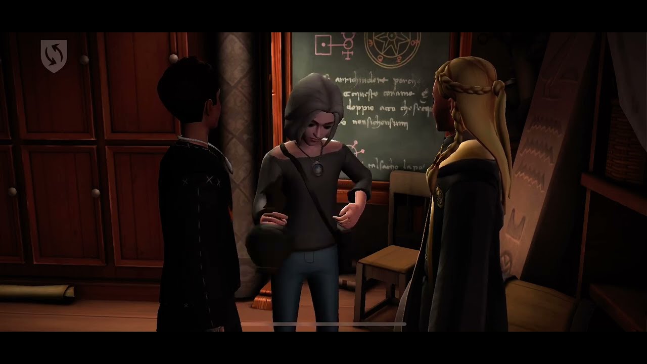 Hogwarts Mystery Chiara Lobosca drinks the Wolfsbane Potion