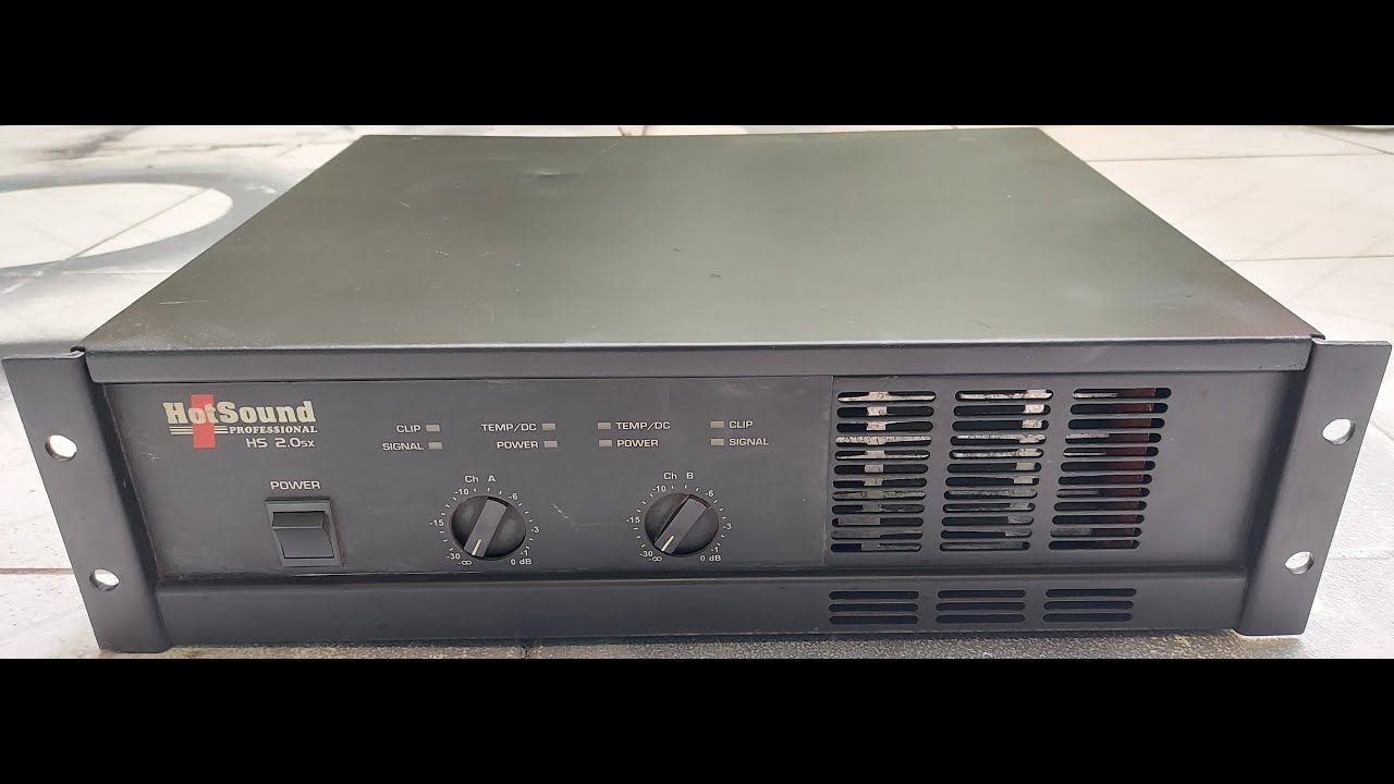 AMPLIFICADOR: HOTSOUND HS2.0 SX (DETALHES)