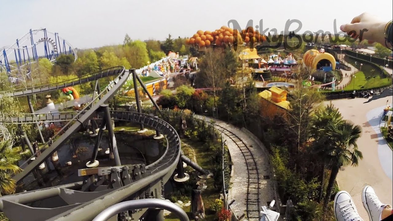 Best Rollercoasters Gardaland 2014 - OnBoard POV...Full HD
