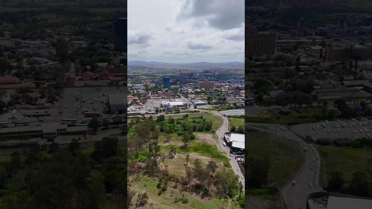 Mthatha, Eastern Cape flyover drone 4K #mthatha #southafrica