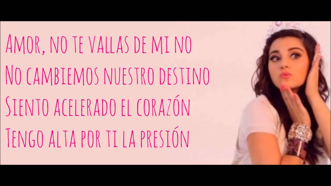 Lento (letra) RBD