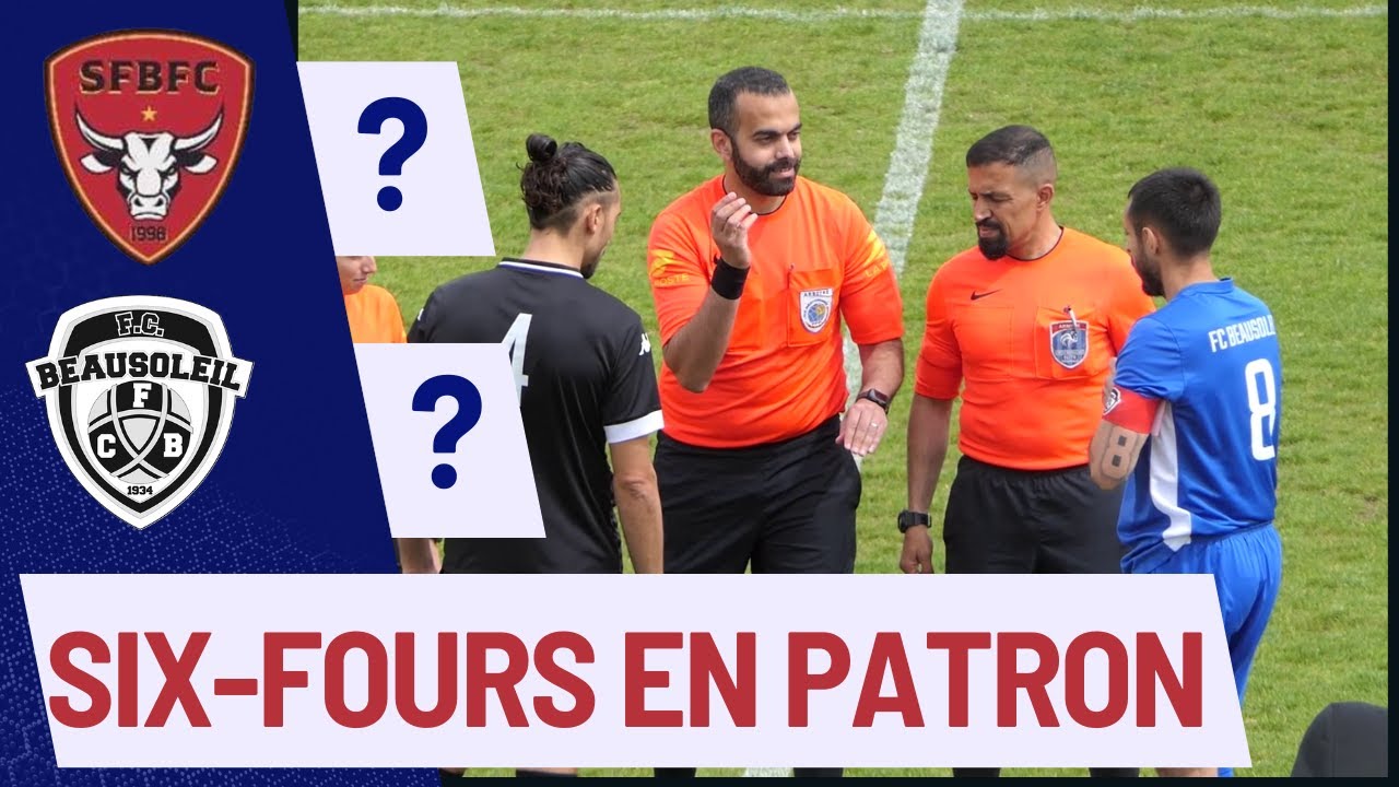 Régional 1 SIX FOURS LE BRUSC ne Lâche Rien contre FC BEAUSOLEIL