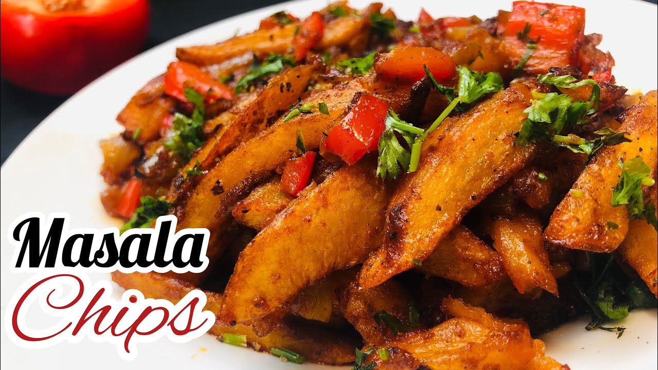 Masala chips || Indian Style Masala Chips || Masala Fries