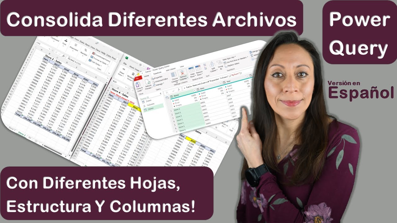 Cómo Consolido Diferentes Archivos Con Diferentes Hojas, Estructura Y Columnas