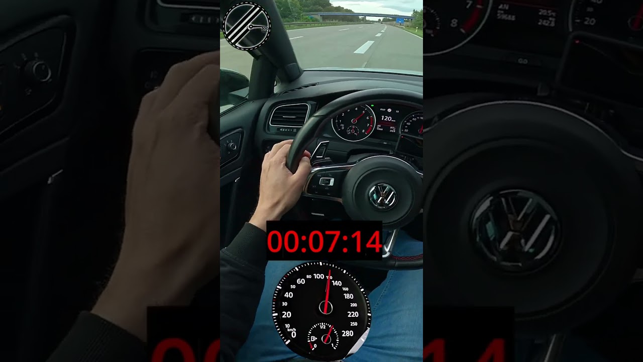 VW Golf 7 GTI Performance Stage 1 | 300+ PS | 0-200 kmh