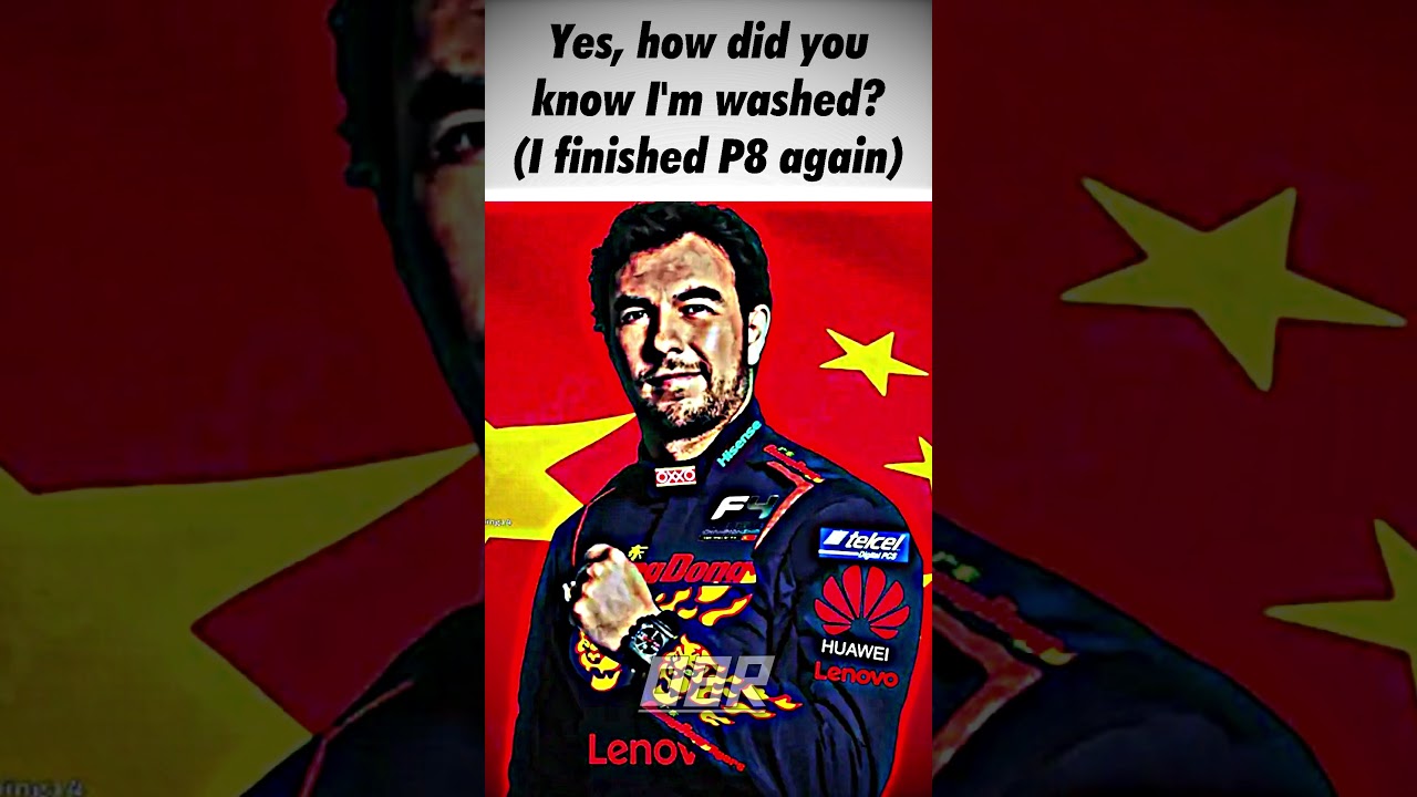 Sergio Perez On His Way To Chinese F4 