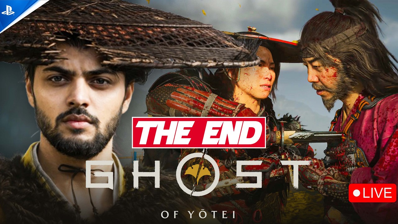 GHOST OF YOTEI LIVE🔴| PS5 Gameplay | GamingVlogsNikhil |The End