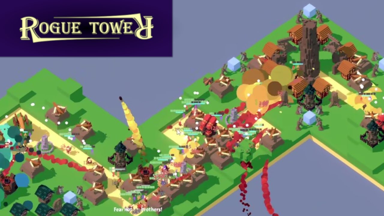 Rogue Tower, But The Enemies Are Overwhelming