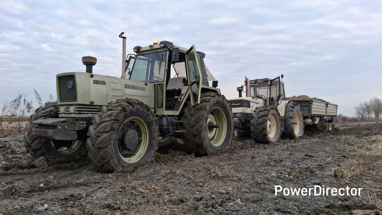 Hürlimann H-6160 e Lamborghini 1506 al tiro 💪🏻
