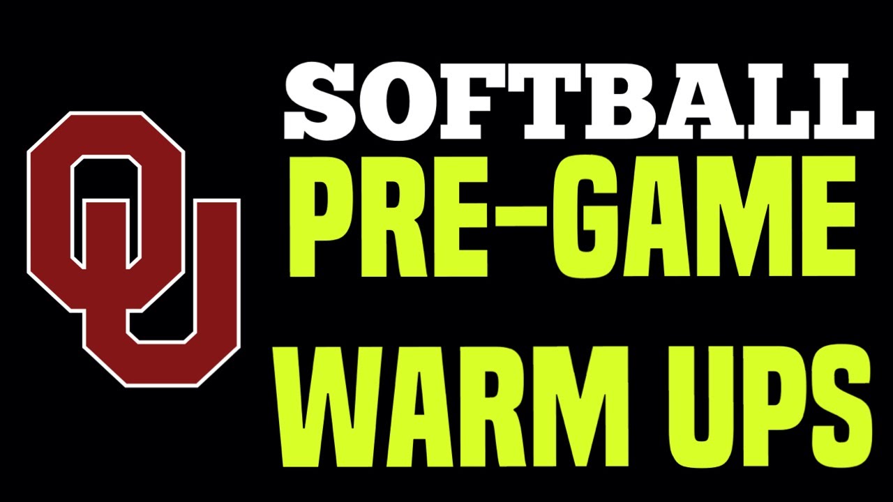 OU SOFTBALL PRE GAME WARM UP
