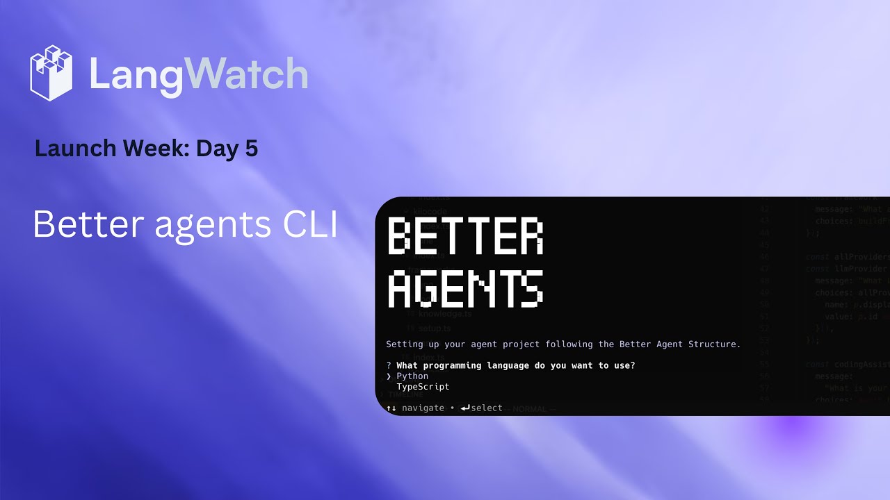 Better Agents CLI