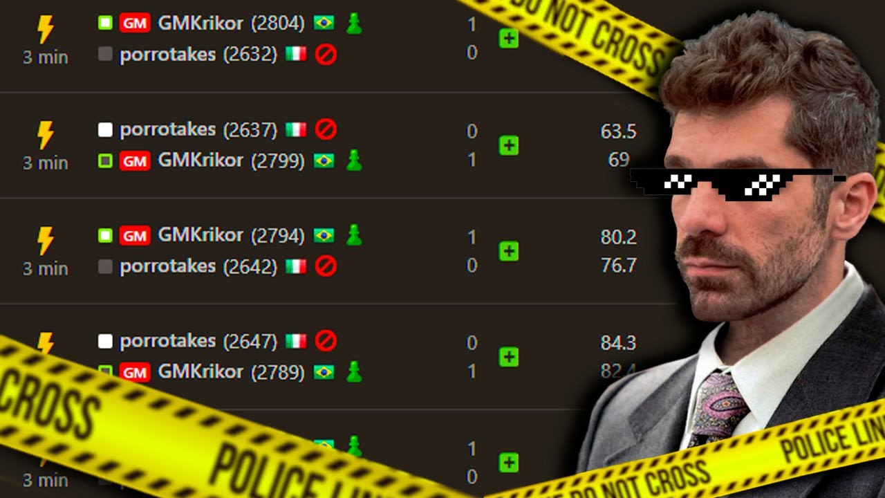 5x0 no cheater? Ou 5x0 no palhaço? CSIchess #9