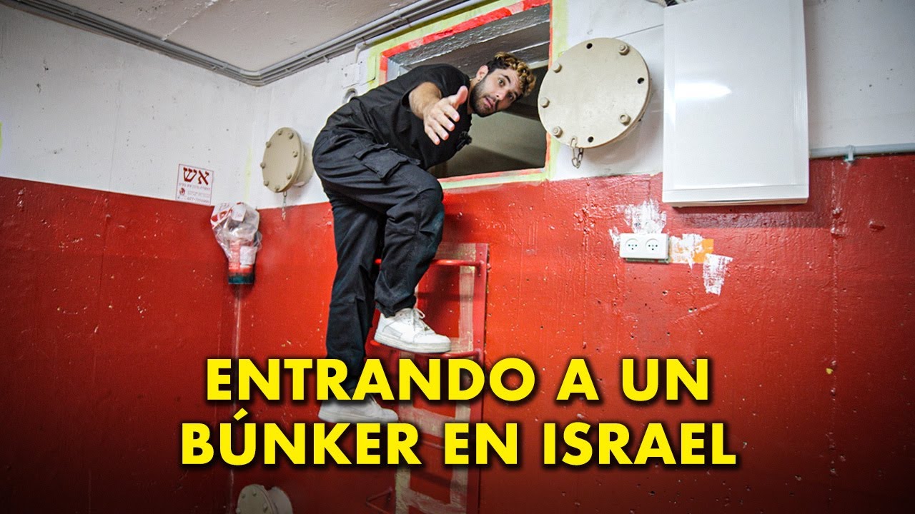 ASÍ es un BÚNKER en ISRAEL | Reportaje Exclusivo desde Israel