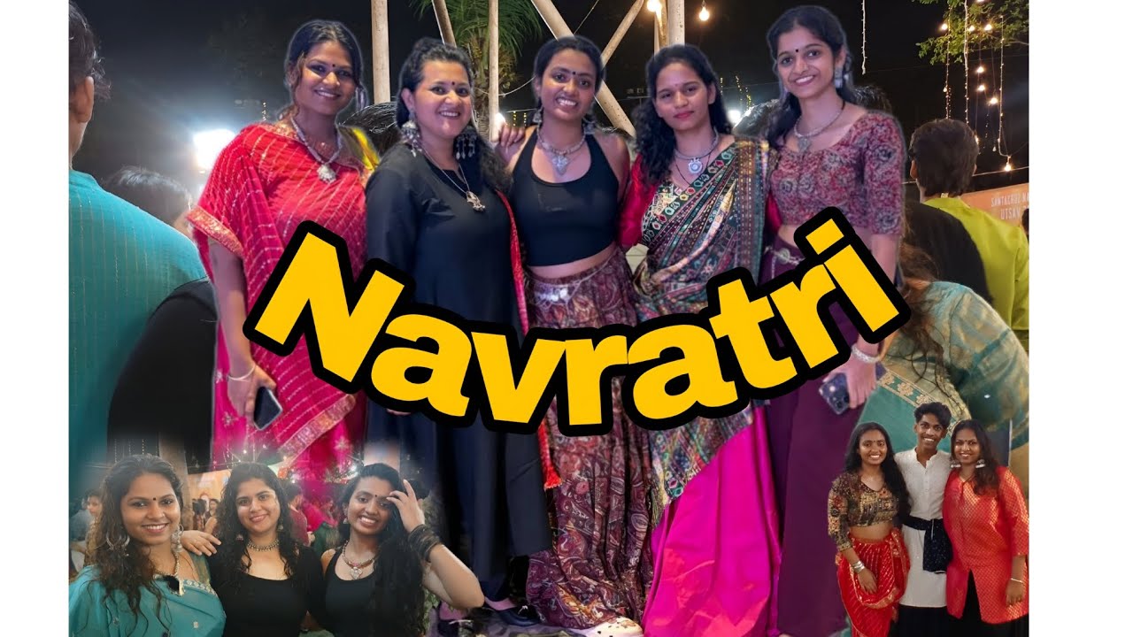 Garba nights 2025 | Vaishnavi Bhosale | Vlog 