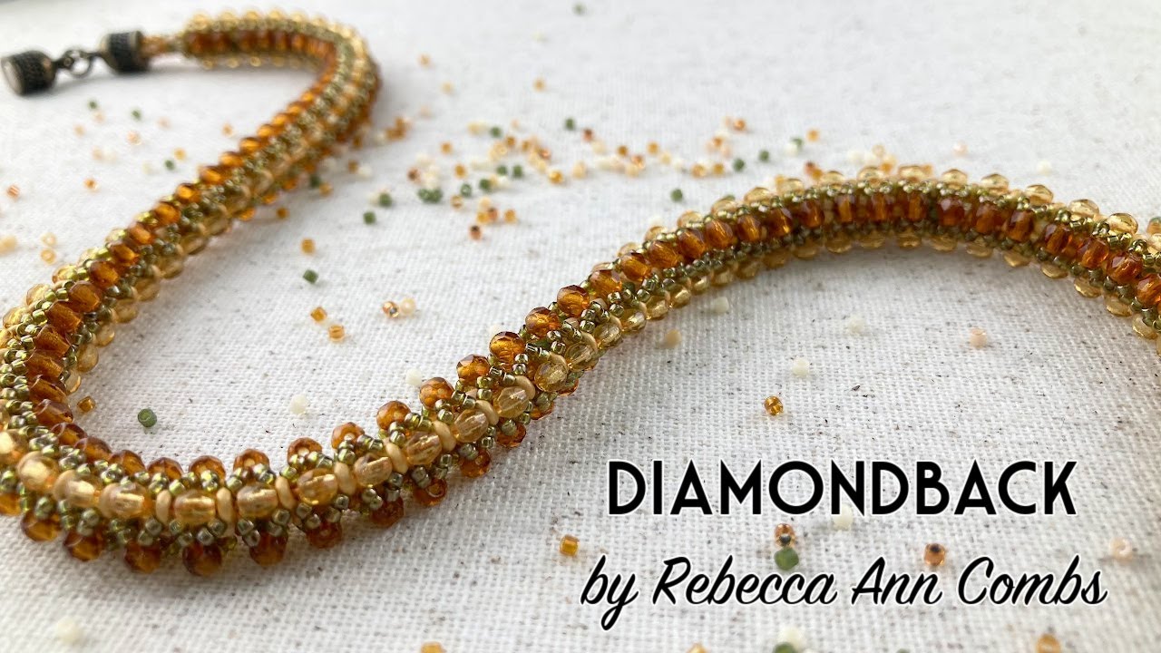 Diamondback Embellished Kumihimo Necklace Kits