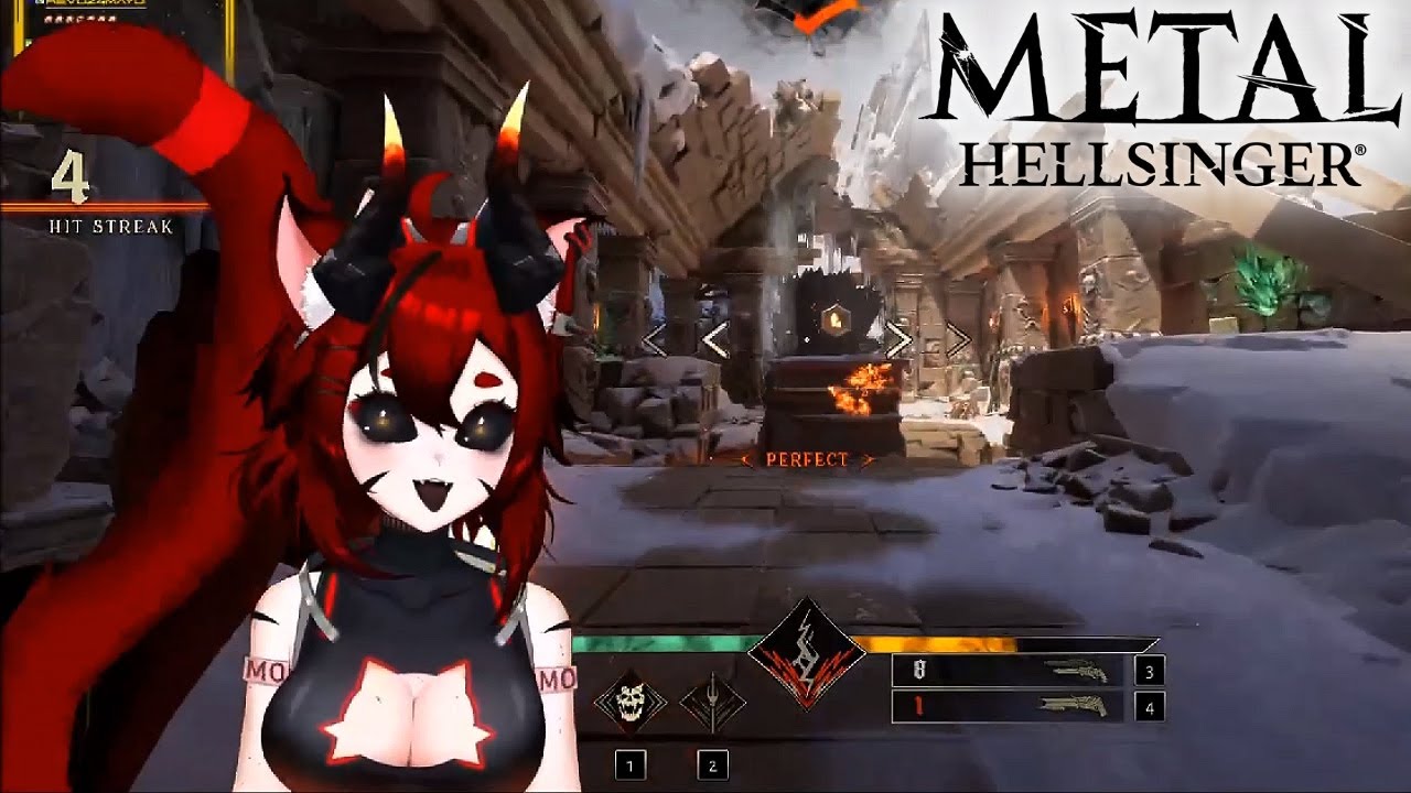 Remember to take the mandatory headbanging breaks when playing Metal Hellsinger