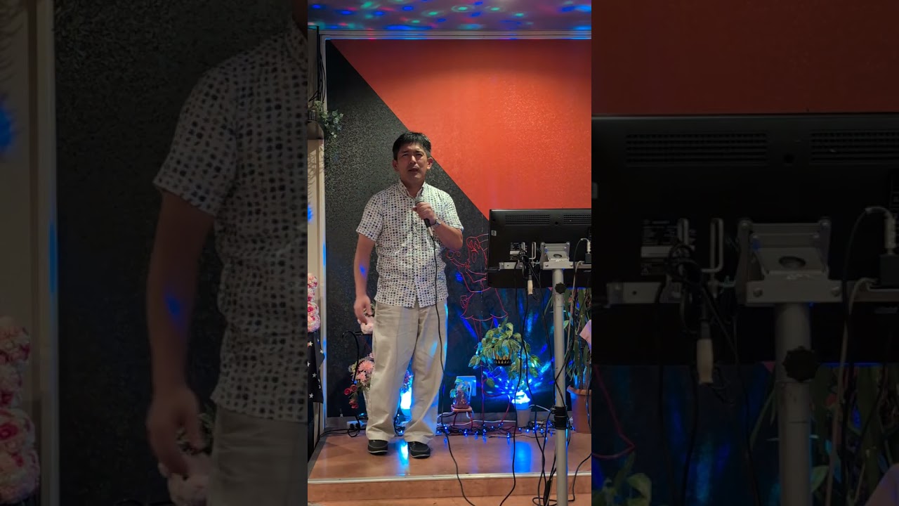 男石宣隆／恋の川♫原曲キーで歌ってみました♫🎤