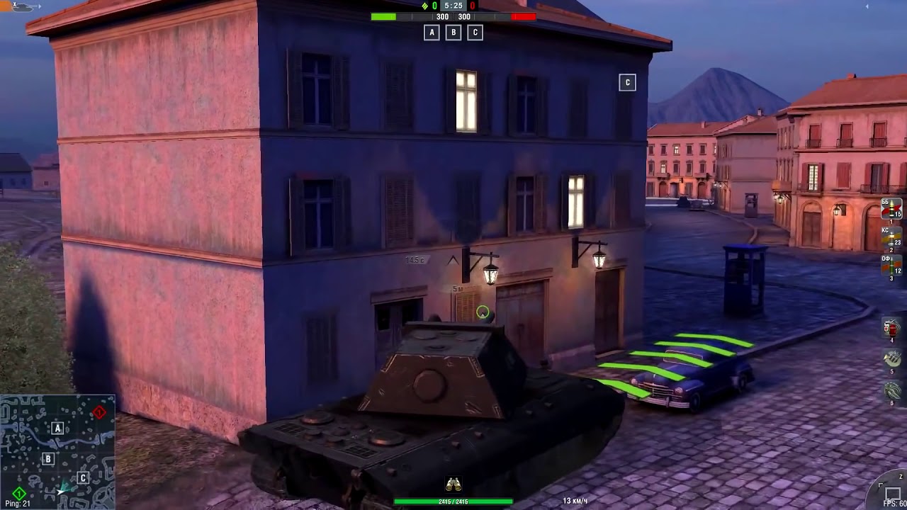 WoT Blitz  Карта Виноградники  Обучение все тонкости карты