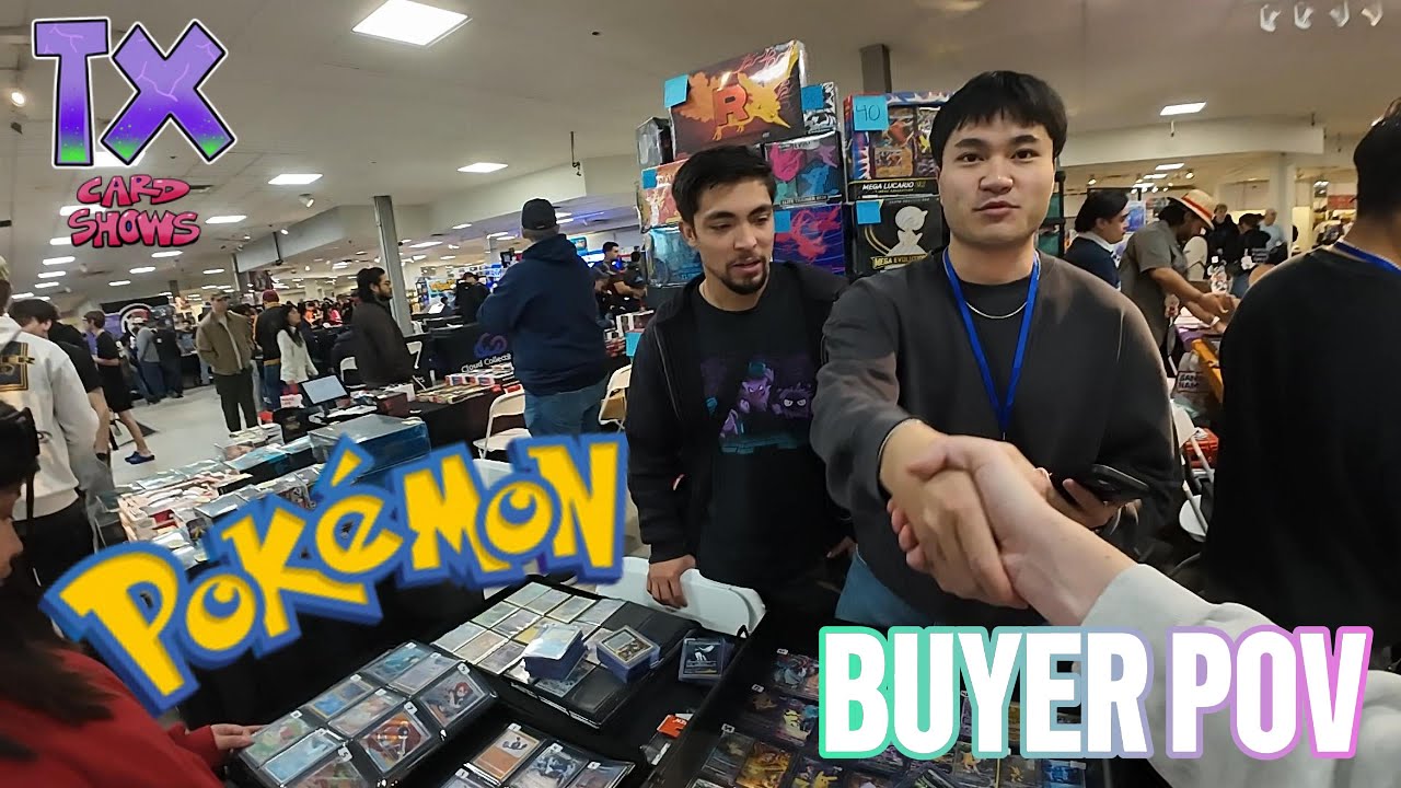 LOCAL CARD SHOWS BETTER THAN COLLECT A CON?!?!?! | NTX Card Show | Buyer POV